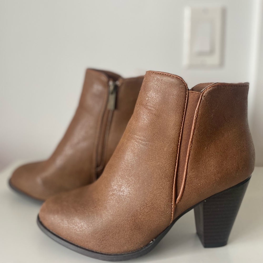 Booties/Heel size 8!